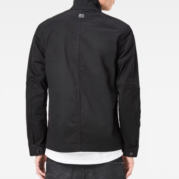 G Star Raw Men’s Deline Mix Overshirt L/S Cotton Twill Jacket Medium - Picture 2 of 9